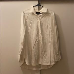 Button-Up White Dress Shirt